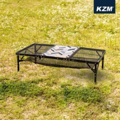 KZM Union Iron Mesh 3 Folding Table -Summit Outfitters K20T3U005 3