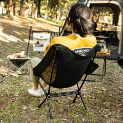 KZM Reisen Lightweight Chair -Summit Outfitters K21T1C01BK 5