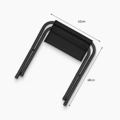 KZM Enkel BBQ Chair 2P Set -Summit Outfitters K21T1C03 7