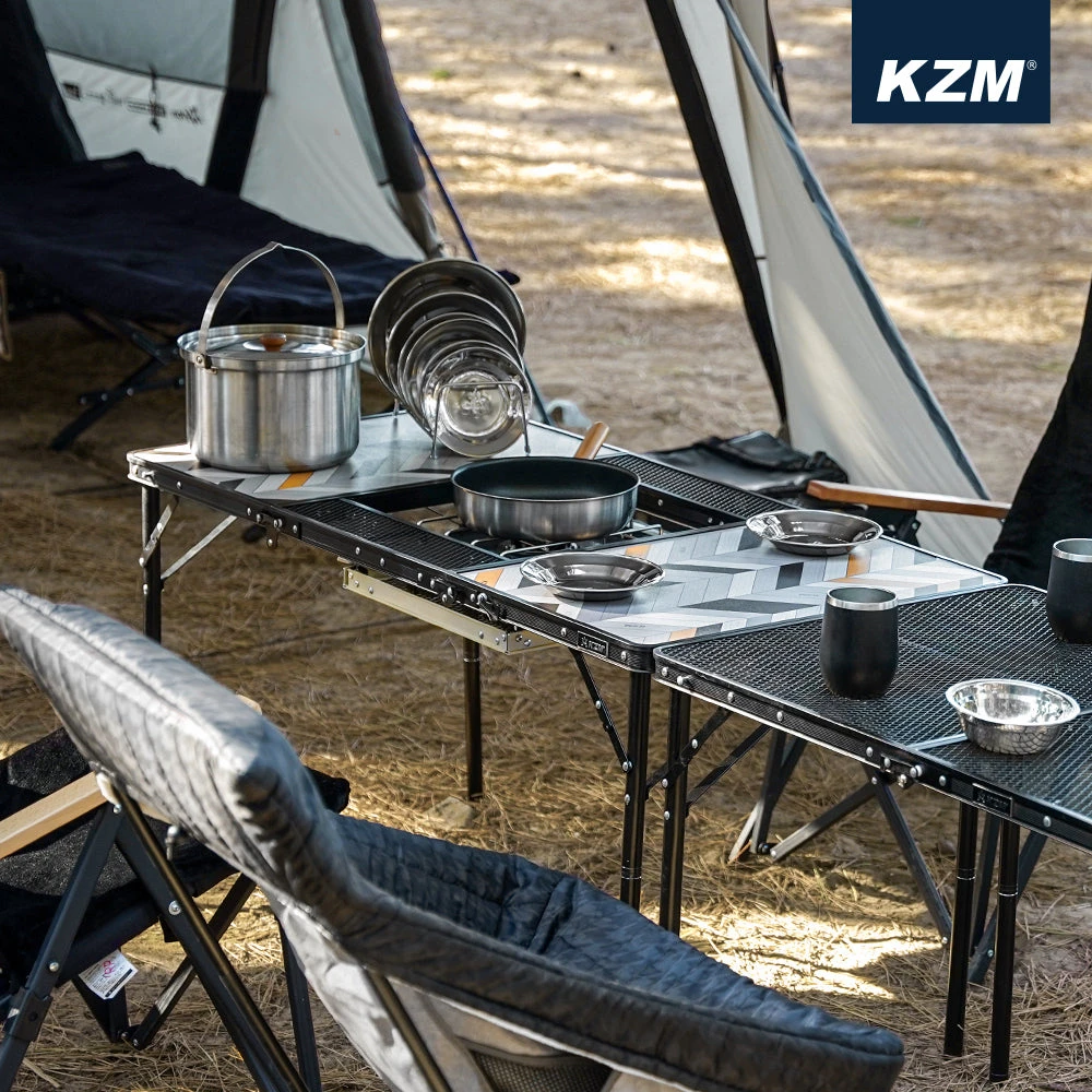 KZM Connect 3 Folding BBQ Table 6 KZM Connect 3 Folding BBQ Table - Image 6