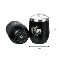 KZM Egg Tumbler 2 Pieces -Summit Outfitters K9T3K010 6