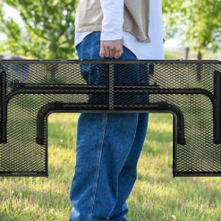 KZM Iron Mesh Fireplace Table II -Summit Outfitters K9T3U012 9