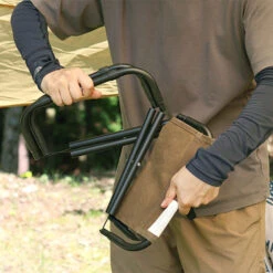 Post General Waxed Canvas Compact Stool -Summit Outfitters Life 03 8443b7ba fc0c 4b72 8518 fe5c79a29533