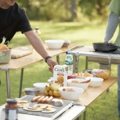 Snow Peak IGT Multi Function Table Bamboo Top 7 Snow Peak IGT Multi Function Table Bamboo Top -Summit Outfitters Lifestylephoto