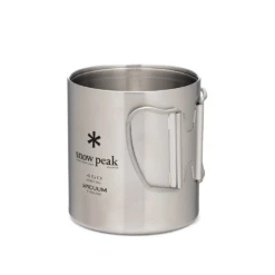 Snow Peak Stainless Vacuum Double Wall 450 Mug -Summit Outfitters MG 214 04