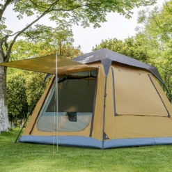 Hewolf Large 8 Person Square Top Automatic Tent -Summit Outfitters MON 1847 CAM 5