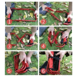 Camp Leader Portable Folding Stool -Summit Outfitters MON30 12