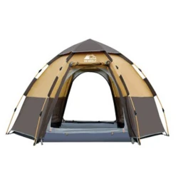 Hewolf 3-5 Person Automatic System Large Outdoor Camping Tent -Summit Outfitters Munwhite