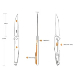 Ruike P108-SF Knife -Summit Outfitters P108 SF 4