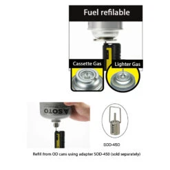 Soto Slid Gas Torch -Summit Outfitters ST 480CEXP 04