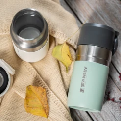 Stanley Go Slim Vacuum Bottle 9.5oz - Cream -Summit Outfitters Stanley Aida 4 c1a0cfa6 89bd 4c80 b544 7632c50d9e96