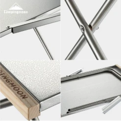 Campingmoon Bonfire Foldable Table -Summit Outfitters T 380 1T 5