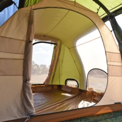 DoD Kamaboko Tent 3 S - Tan (Showroom Unit, Setup Once Outdoor) -Summit Outfitters T3 688 TN 13 600x600 fe6a23e4 d6f3 4723 9eb3 c404e397360b