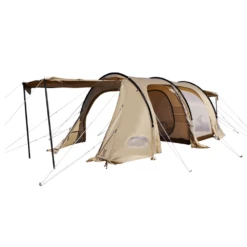 DoD Kamaboko Tent 3 S - Tan (Showroom Unit, Setup Once Outdoor) -Summit Outfitters T3 688 TN 4