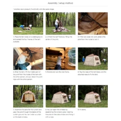 DoD Ouchi Tent -Summit Outfitters T4 825 BL 15