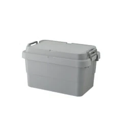 Trunk Cargo Camping Storage Box -Summit Outfitters TC 50S Grey
