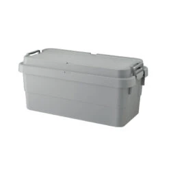Trunk Cargo Camping Storage Box -Summit Outfitters TC 70S Grey