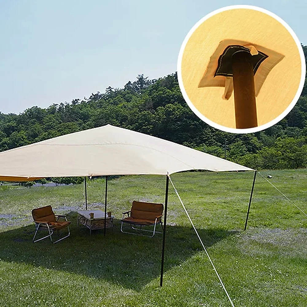 DoD Cheese Tarp M - Khaki 7 DoD Cheese Tarp M - Khaki - Image 7