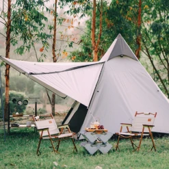 Vidalido 3 - 4 Person Automatic Teepee Tent -Summit Outfitters TV 063 TAN 4