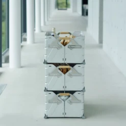 Snow Peak Stacking Shelf Container -Summit Outfitters UG 055G 03