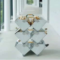 Snow Peak Stacking Shelf Container -Summit Outfitters UG 055G 06