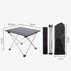 Camp Leader Aluminium Folding Table Black -Summit Outfitters Untitled 4