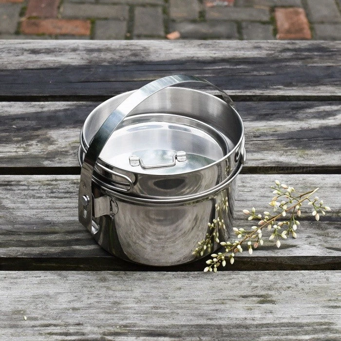 Ace Camp Stainless Steel Cooking Set 4 Ace Camp Stainless Steel Cooking Set - Image 4