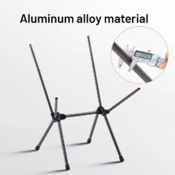 Hewolf Space Small Aluminum Alloy Foldable Chair -Summit Outfitters aliexpress 1129 142823 06