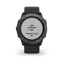 Garmin Fenix 6X GPS Watch - Sapphire Carbon Gray -Summit Outfitters fenix6X Sapphire HR 1002