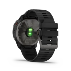 Garmin Fenix 6X GPS Watch - Sapphire Carbon Gray -Summit Outfitters fenix6X Sapphire HR 1004