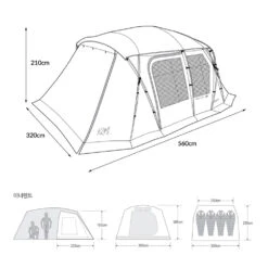 KZM Geopath 4-5 Person Tent -Summit Outfitters geopath 06