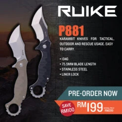 [PRE-ORDER]Ruike P881 -Summit Outfitters ruike p881.A