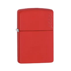 Zippo 233ZL Red Matte With Zippo Logo - Refillable Windproof Lighter -Summit Outfitters zippo 233zl 2