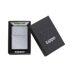 Zippo 267 Street Chrome™ Vintage With Slashes - Refillable Windproof Lighter -Summit Outfitters zippo eric 5