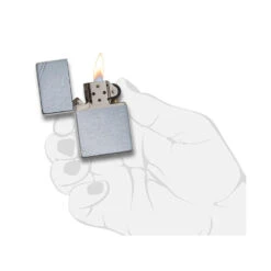 Zippo 267 Street Chrome™ Vintage With Slashes - Refillable Windproof Lighter -Summit Outfitters zippo eric 6